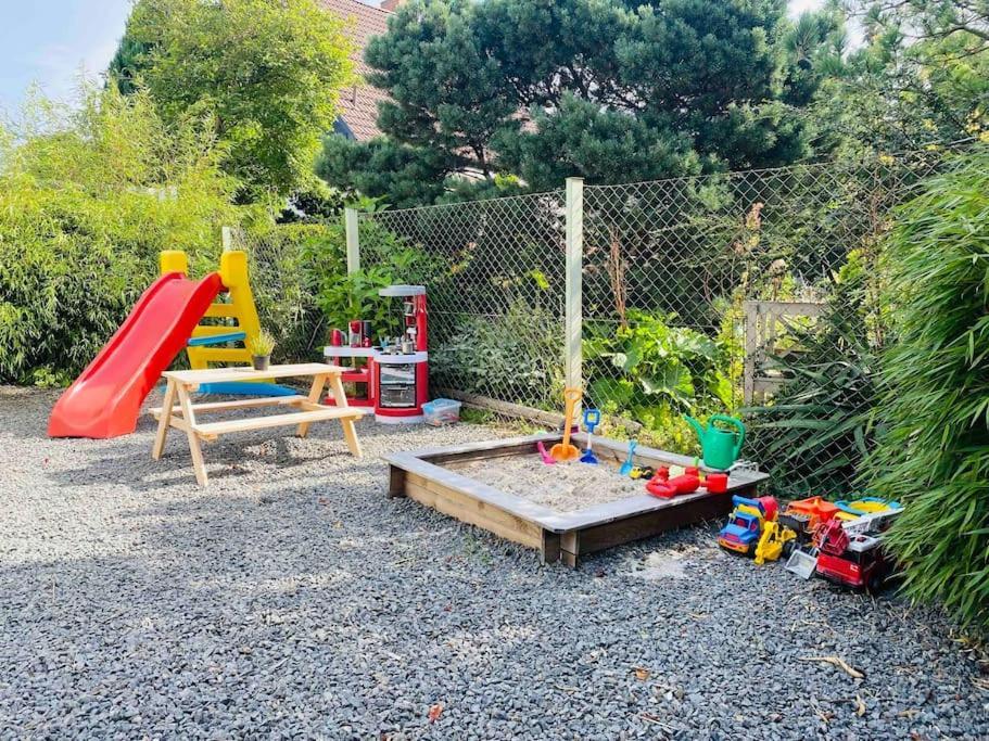 Pool, Sauna Und Blick Ins Gruene Wittenberg Bagian luar foto