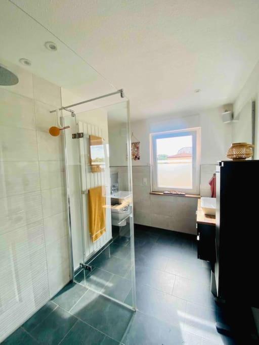 Pool, Sauna Und Blick Ins Gruene Wittenberg Bagian luar foto
